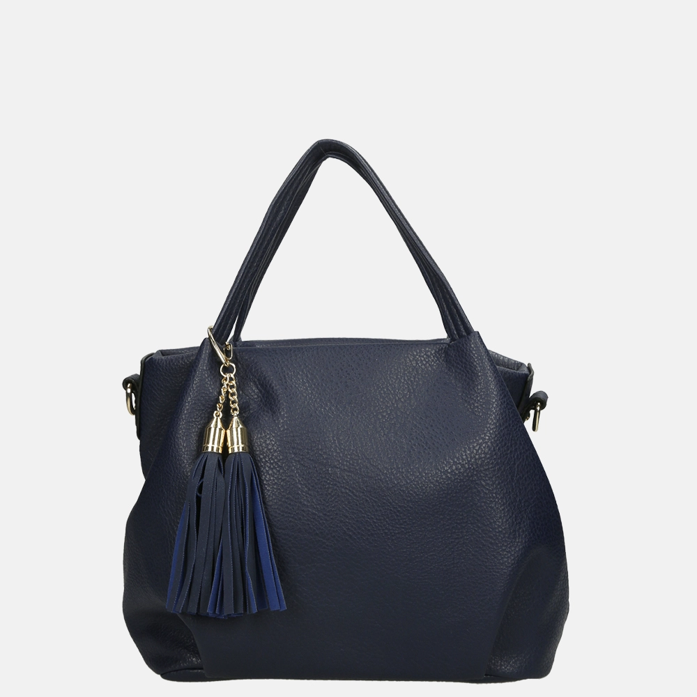 Flora Co handtas soft navy bij Duifhuizen